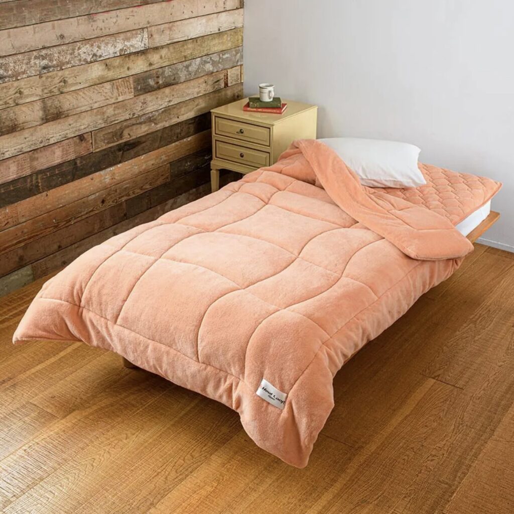 ディノス「【ディノス限定販売】ヒートループ（R）ハイパー 中わた入り発熱毛布」