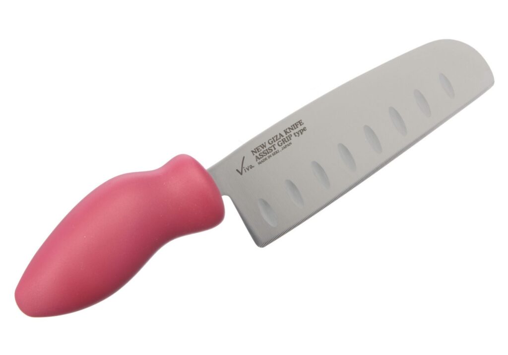 ショップチャンネル「ビバライズ ギザ刃三徳包丁アシストグリップ<16cm>」