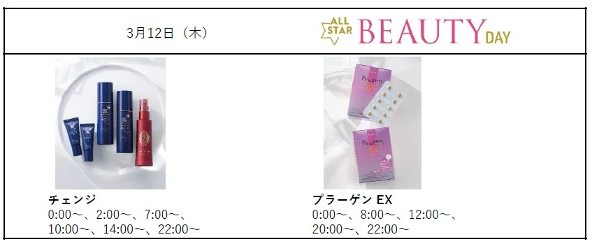 ショップチャンネル「春いちオールスター5DAYS」